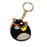  Angry Birds Fekete madár kulcstartó