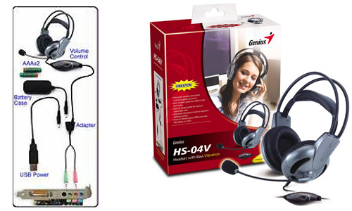 Genius HS-04V headset