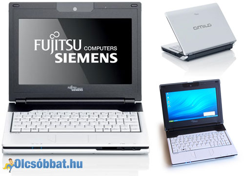 Fujitsu-Siemens Amilo Mini Ui 3520 netbook - olcsobbat.hu