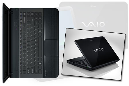 Sony Vaio VPC-EA1S1E/B csúcskategóriás notebook - olcsobbat.hu