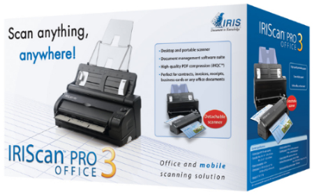IRIS IRIScan Pro Office 3 scanner - olcsobbat.hu
